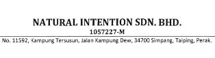 Natural Intention sdn. bhd.